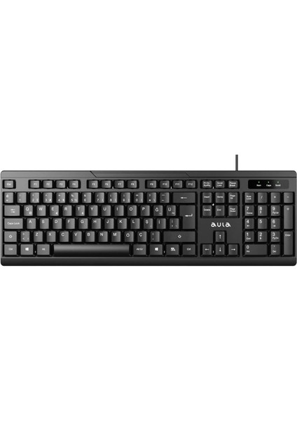 AK205 105 Tuşlu Kablolu Türkçe Q Klavye