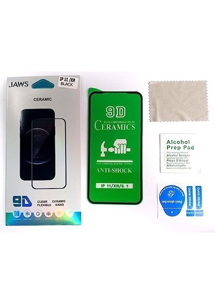 iPhone 11 İçin Parlak Seramik Esnek Nano Ekran Koruyucu Film 9d 9h Siyah Çerçeveli Ekran Koruyucu Yokmuş Gibi Görünen Hd Ürün modelleri
