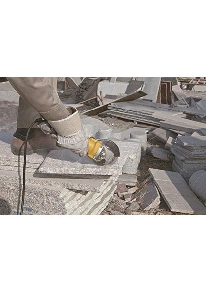 STGS9115/TR Profesyonel Avuç Taşlama, 900 Watt, Sarı/siyah, 115 mm