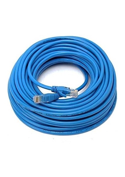 4216 Cat6 Ethernet Patch Internet Kablosu, Mavi, 5 M