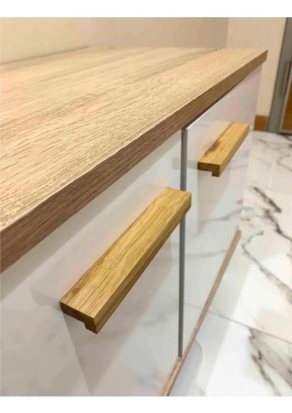 Çekmece Montessori Ahşap Dolap Kulp Modern Mutfak Dolabı Kulbu Modelleri Rustik Mobilya Tasarım (9.6 Cm)