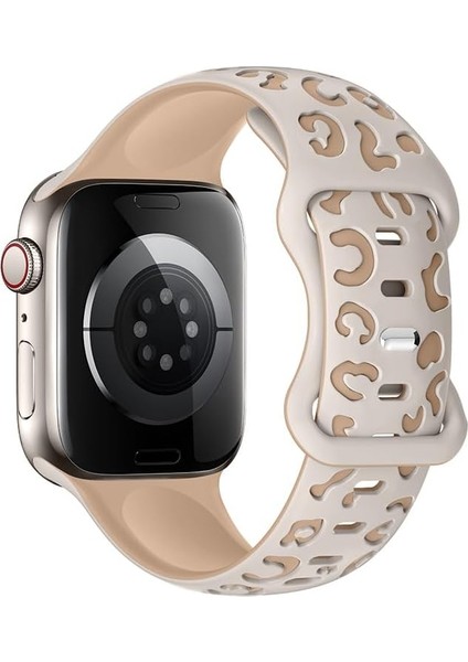 Apple Watch 45MM 44MM 42MM 49MM Uyumlu Leopar Desenli Kordon Kopma Karşıtı Ayarlanabilir Rahatsız Etmeyen Watch Ultra 2/1 9 8 Se 7 6 5 4 3 2 1 Uyumlu Kordon fiyatları