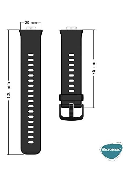 Huawei Watch Fit Için Kordon Silicone Sport Band Siyah fiyatları