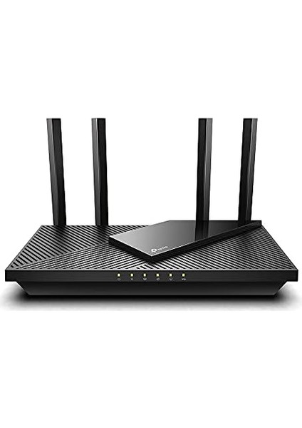 Archer AX55, AX3000 Mbps, Fiber Destekli, 4× Gigabit Lan Ports, Wpa3, 1× USB 3.0 Port, Oyun Için Ideal Xbox/ps4/8k Steam, Dual Band Wi-Fi 6 Router Siyah