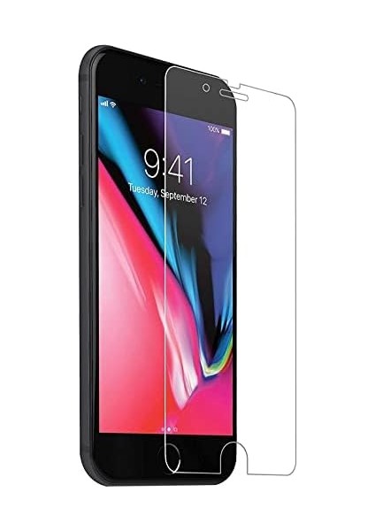 iPhone 7 Plus / 8 Plus Modellerine Uyumlu Temperli Ekran Koruyucu Cam Hd Kalite Görüntü Darbe Dayanıklı Ekran Koruyucu Cam
