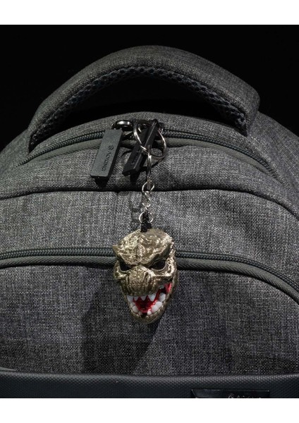 Kral Zilla Anahtarlık - 3D Baskı Güçlü Efsanevi ve Yıkıcı Katman