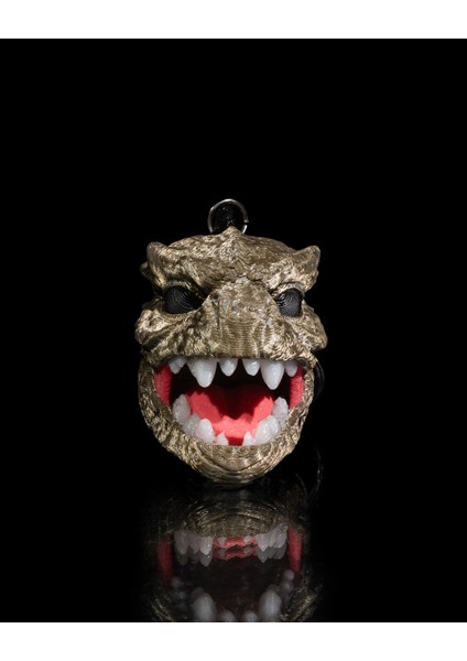 Kral Zilla Anahtarlık - 3D Baskı Güçlü Efsanevi ve Yıkıcı Katman fiyatları