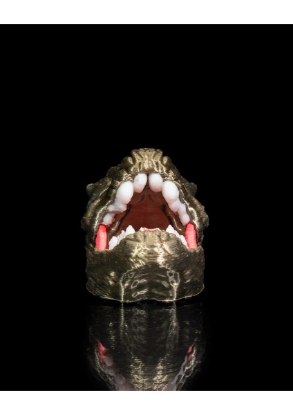 Kral Zilla Anahtarlık - 3D Baskı Güçlü Efsanevi ve Yıkıcı Katman fırsatları