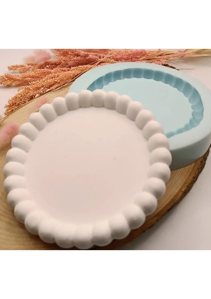 Ipek Hobi Bubble Mum Tabağı Yuvarlak