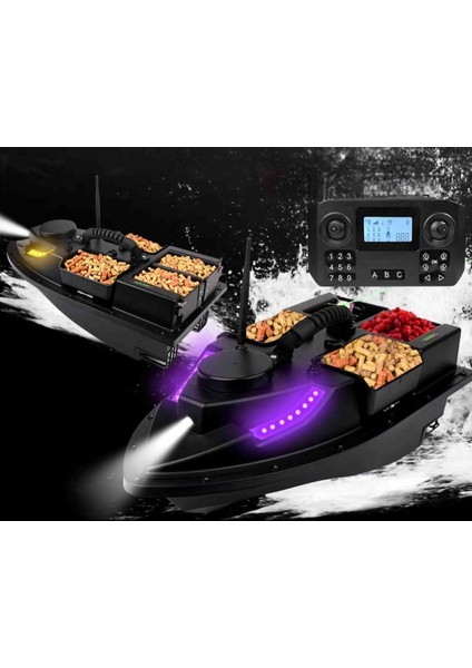 Sazan Yemleme (Tekne ve Botu) Gps 100 Konum Eve Dunuş 500 Metre Sabıt Hızlı Son Versıyon fiyatları