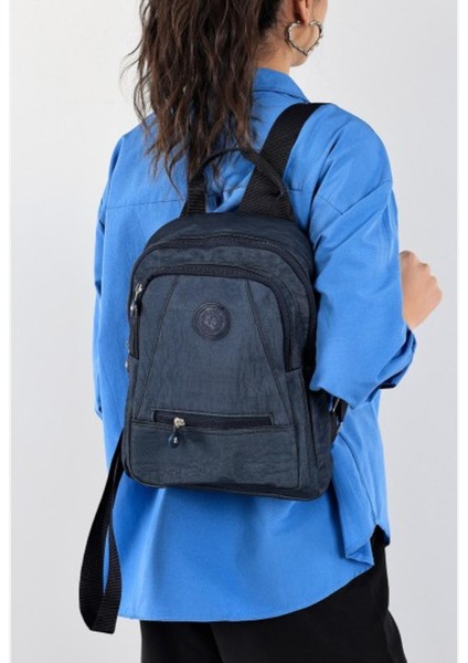 Krinkıl Kumaş Sırt Çantası