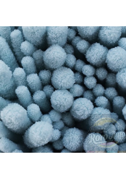 Vezüv Mikrofiber Araç Yıkama Eldiveni Gri