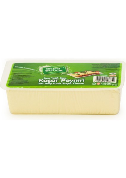 Tam Yağlı Kaşar Peyniri Net:1000 gr