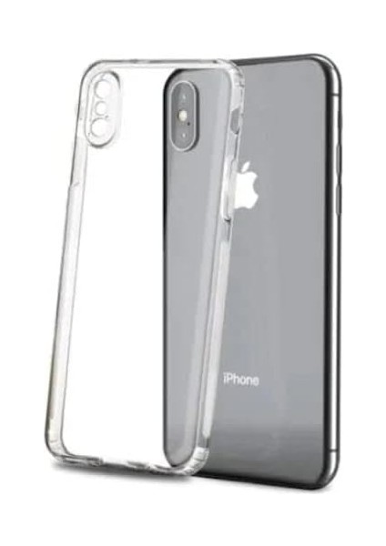 Trend iPhone x ve iPhone Xs Için Şeffaf Kılıf, Kamera Korumalı iPhone x ve iPhone Xs Için Şeffaf Silikon Kılıf, Kamera Koruyuculu iPhone x ve iPhone Xs