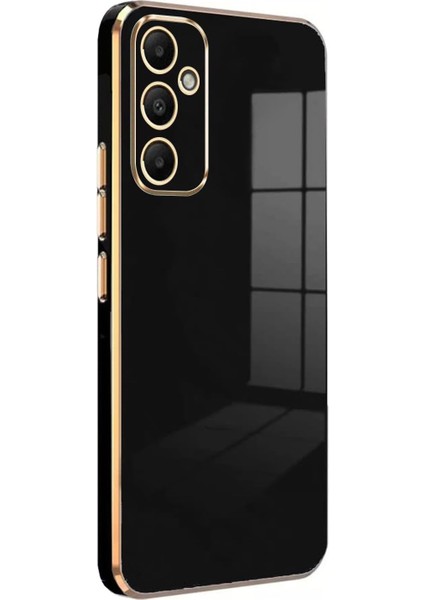 Samsung Galaxy A05S Kılıf Olive Plated Siyah [galaxy A05S ile Uyumlu Kılıf - Siyah]