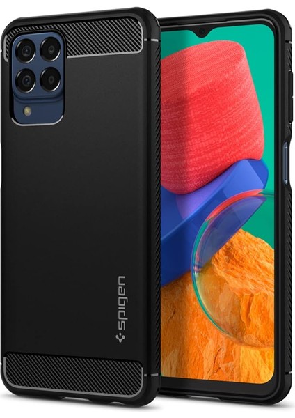 Galaxy M33 5g Kılıf Rugged Armor Matte Black - ACS04161