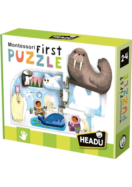 Montessori First Puzzle The Pole (2-4 Yaş) Puzzle