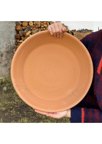 El Yapımı Toprak Çiğ Köfte Tepsisi-Güveci-Tavası Büyük Boy 43 cm modelleri