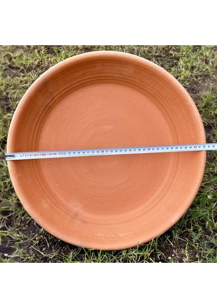 El Yapımı Toprak Çiğ Köfte Tepsisi-Güveci-Tavası Büyük Boy 43 cm fırsatları