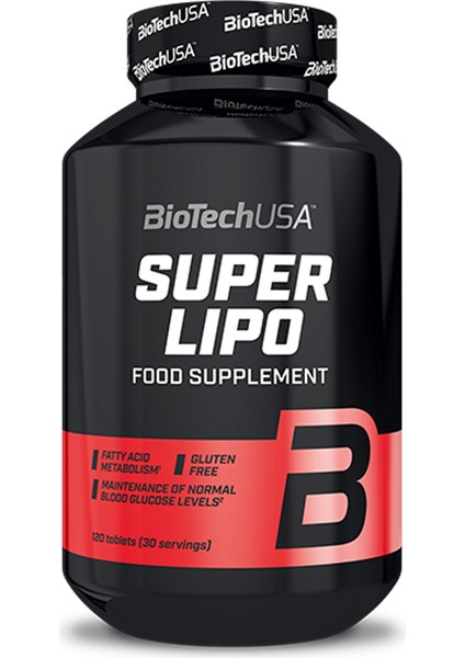 Super Lipo Fat Burner (Hca+L-Carnitine+Green Tea+Cla+Garcinia Cambogia) 120 Tablets fırsatları