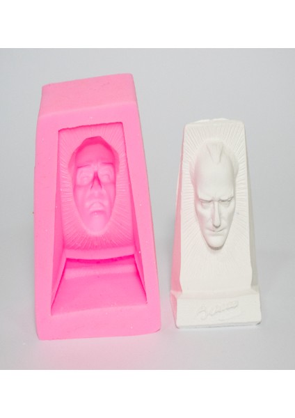 Ipek Hobi Atatürk Büstü Kalıbı Model 1 (10 cm Yükseklik)