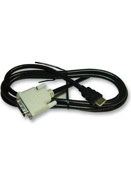 HDMI To DVI 2 Metre Siyah Kablo (Hdmı DVI 18+1 Kablo) (2251=12002)