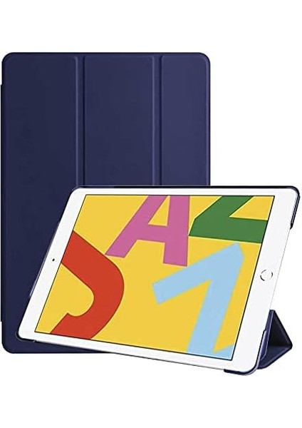 10,2 Inç) 7/8/9. Nesil (Lacivert, iPad Dayanıklı Kaplama ve Darbeye Uyku Modlu Kılıf - 10,2 Inç Nesil Uyumlu iPad 7/8/9. Yeni