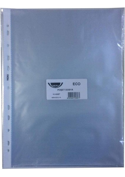 4830-ECO-10 Poşet Dosya 10/pk