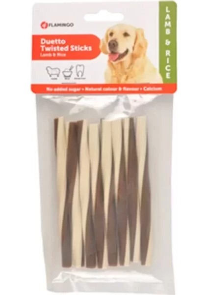 Duetto Twist Kuzulu Köpek Ödül Çubuğu