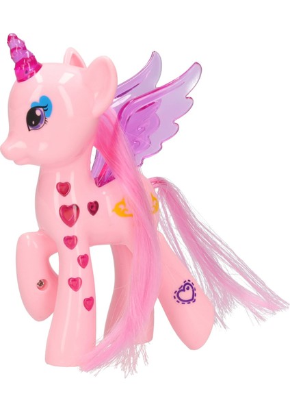 Karanlıkta Parlayan Sihirli At: Işıklı Unicorn Figür