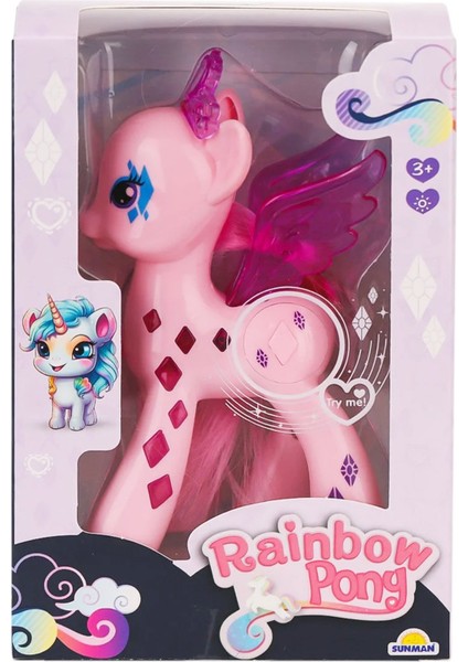 Karanlıkta Parlayan Sihirli At: Işıklı Unicorn Figür