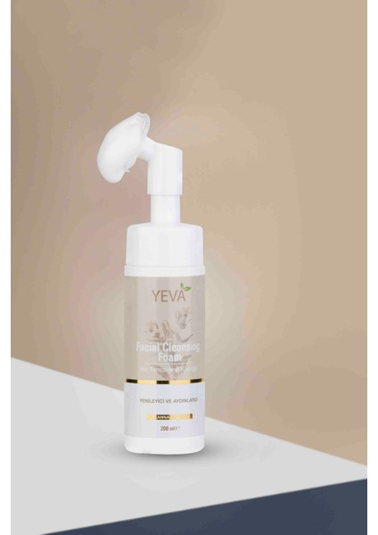 Yeva Yüz Temizleme Köpüğü 200ML Aydınlatıcı Cilt Temizleyici Tüm Ciltler fiyatları