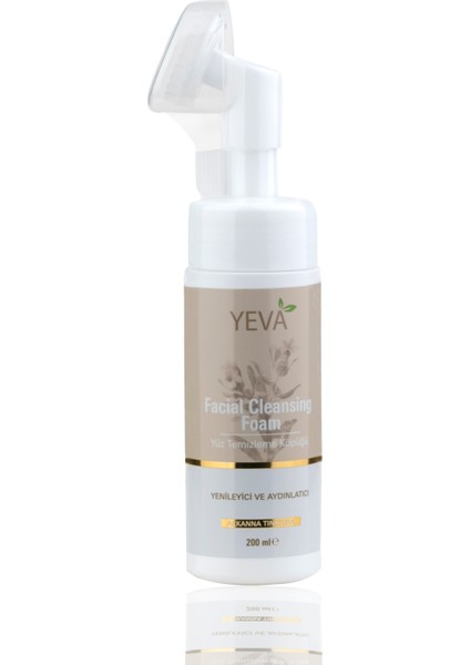 Yeva Yüz Temizleme Köpüğü 200ML Aydınlatıcı Cilt Temizleyici Tüm Ciltler modelleri