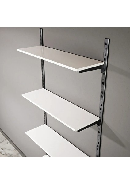 30 x 90 Duvara Monte Ahşap Raf & Dekoratif Kiler Rafı & Dekoratif Giyim Odası Rafı Siyah modelleri
