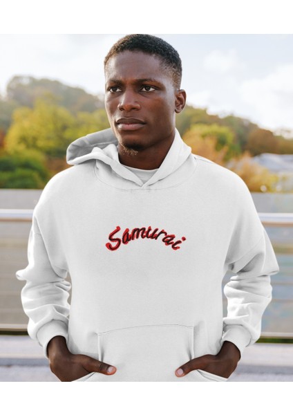 Erkek Samurai Baskılı Sweatshirt fiyatları