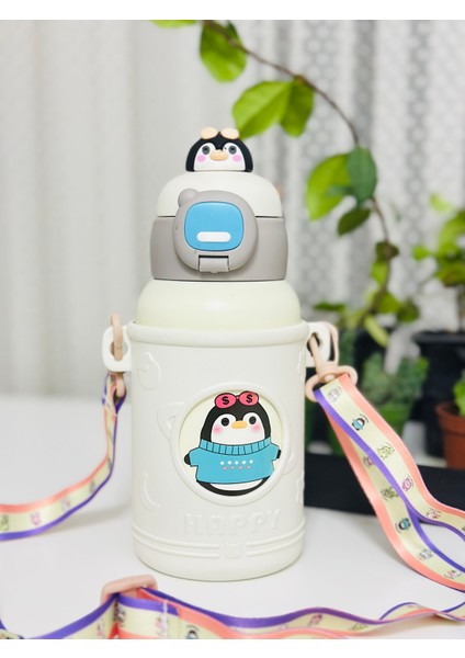 Pipetli Çift Katmanlı Hem Sıcak Hem Soğuk Muhafazalı Termos Sportif Matara modelleri