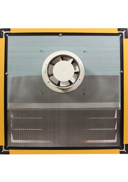 Aspiratörlü (Havalandırma - Fanlı) Mat Siyah - Alüminyum - Yüzeysel Yapıştırma Menfez modelleri