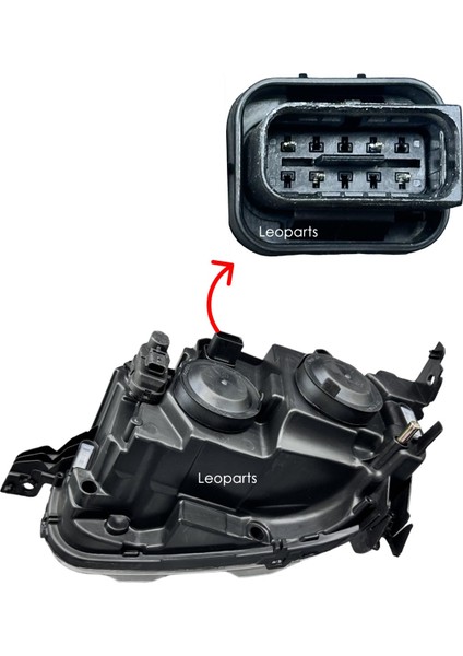 Citroen C3 Far Lambası Sağ 2016-2020 9820059280 fiyatları