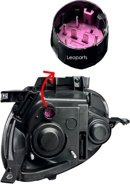 Fiat Panda Far Lambası Sağ 2015-2023 02-661-1168N fiyatları