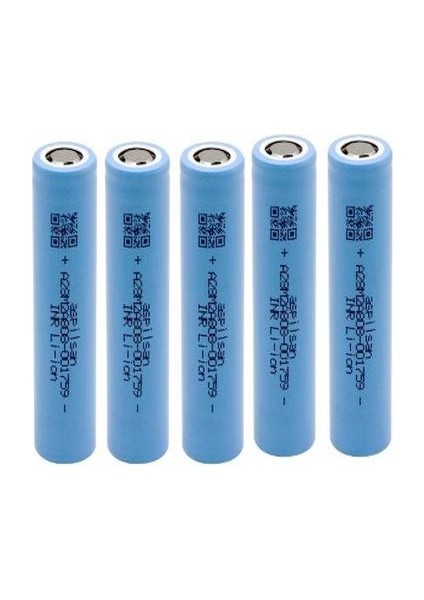 Inr 18650 A28 3.7V 2800 Mah Şarj Edilebilir Li-Ion Pil - 5c - Anlık 14A-5 Adet-Erpilsan Elektronik