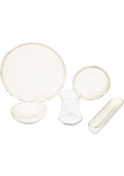 Pierre Cardin Porselen Ethnic Light Kahvaltı Takımı Bej 6 Kişilik fiyatları