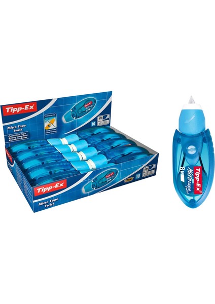 Tipp-Ex Microtape Twist Şerit Silici 10 Adet