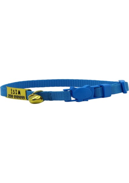 İsimli, Güvenlik Kilitli Kedi Tasması- , İsimlikli Kedi Tasması, Kedi Künyesi, Safety Click