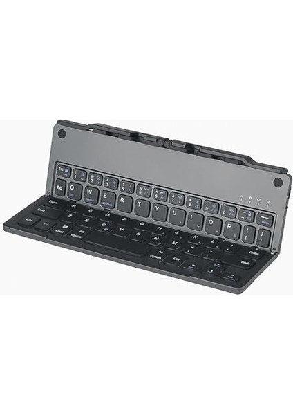 Seven Bluetooth Klavye, Katlanabilir Klavye, Standlı, Taşınabilir Klavye, Seyahat Klavyesi, Windows Ios Android iPhone ve Tablet ile Uyumlu