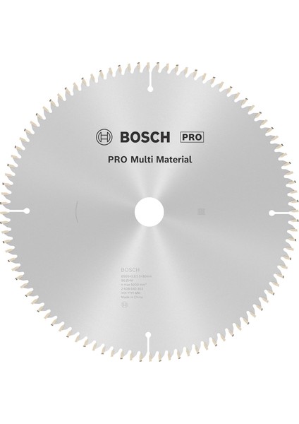 - Standard For Serisi Çoklu Malzeme Için Daire Testere Bıçağı 305*30 mm 96 Diş