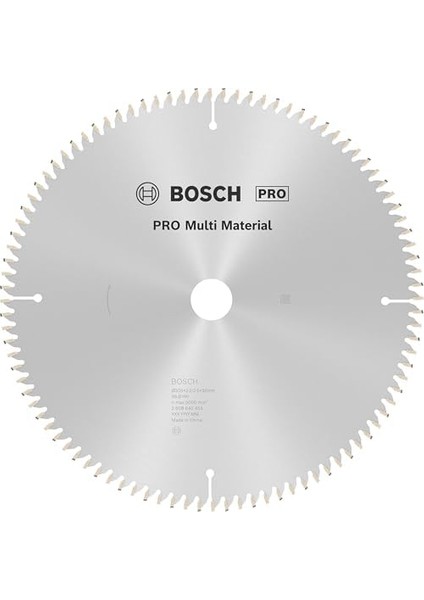 - Standard For Serisi Çoklu Malzeme Için Daire Testere Bıçağı 305*30 mm 96 Diş