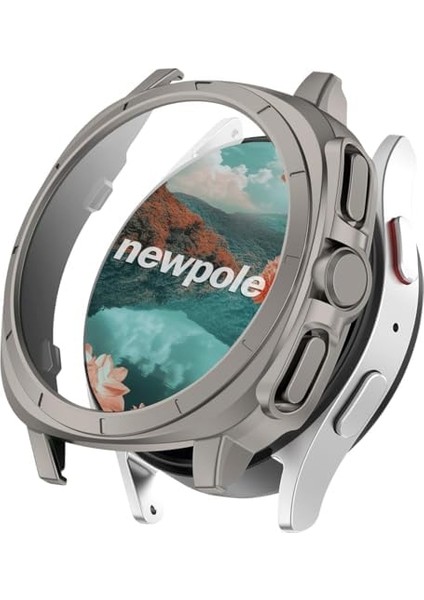 Samsung Galaxy Watch 7 44MM Watch Için Ekran Koruyucu Kılıf Watch Ultra Görünümlü Kılıf Tam Kaplayan Kasa Koruyucu Kılıf Ultra Görünümü Veren Kılıf Samsung Galaxy Watch 7 44MM ile Uyumlu fiyatları