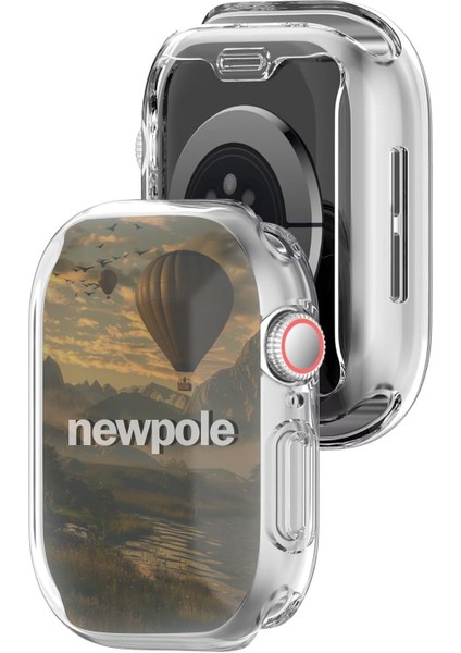 Apple Watch 10 42MM Için Tam Kaplayan Watch Kasa Koruyucu Kılıf Silikon Ekran Koruyucu Yüksek Hassasiyetli Kılıf Apple Watch 10 42MM ile Uyumludur