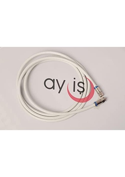 Rg6 4k/full Hd/3d Tv Uydu Kablosu, Saf Çelik Uçlu Anten/uydu Kablosu, Dvb-T, Dvb-C, Dvb-S, Dvb-S2 F Anten Ara (1 Metre) fiyatları