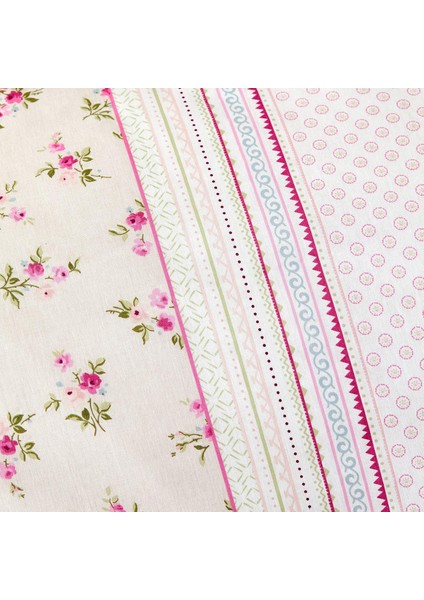 Home Glen PEMBE%100 Pamuk Çift Kişilik Nevresim Takımı
